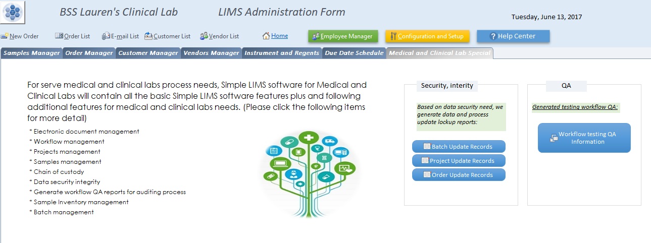 LIMS Software for Medical and Clinical Labs